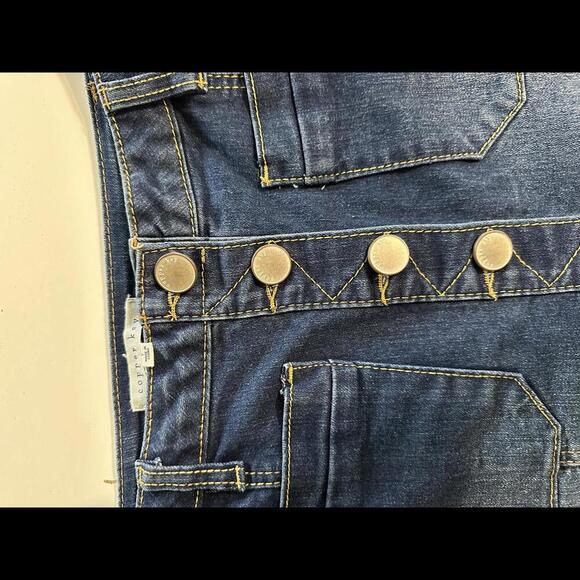 Copper Key Women's Button-Up Denim Skirt - Picture 4 of 6
